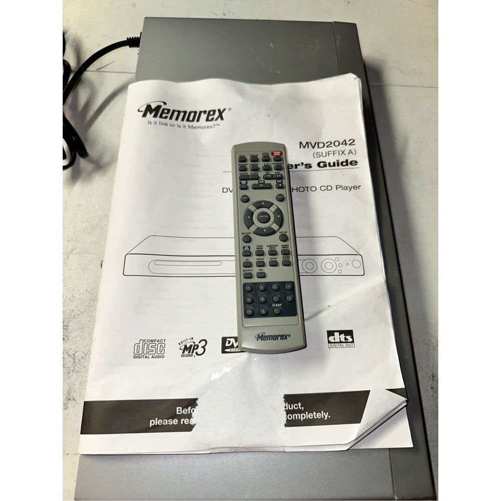 Memorex DVD/Compact Disc‎ Player - Model MVD2042 With Remote Control - Picture 13 of 13